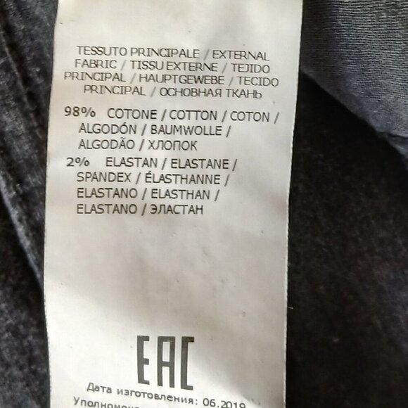 Please Brand Y2K Grommet & Stud Embellished Black Jeans Size Small - Picture 9 of 10